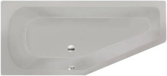 Xenz Ruimtebesparend bad Lagoon compact | Links | 170x75 cm | Incl.Badafvoer | Met overloop | Acryl | Cement mat - Foto 5