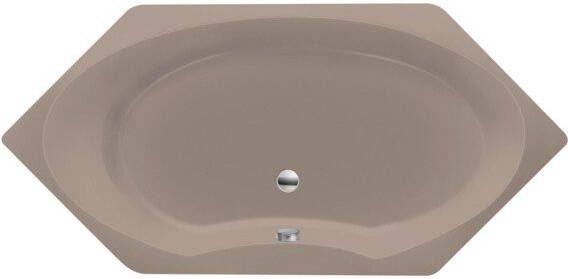 Xenz Ligbad Inbouw Orona Hoekbad 1-2 Persoons Duobad 90x190x50cm Acryl Klei Mat met Poten