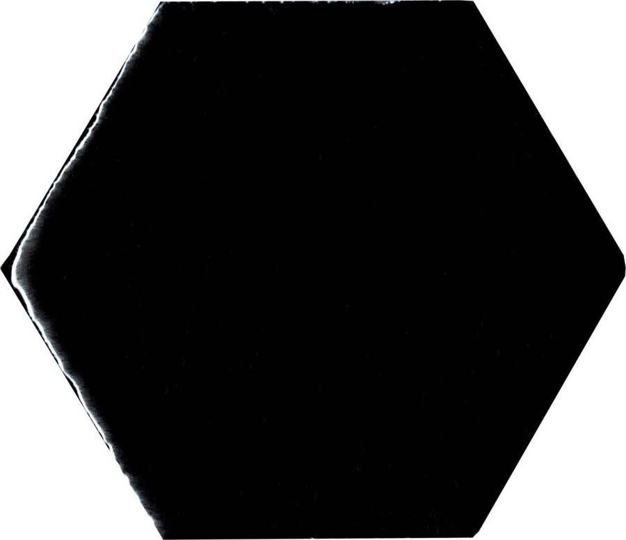 Alcoceram hexagon tegel Manual Exagono 10X11 5 Negro