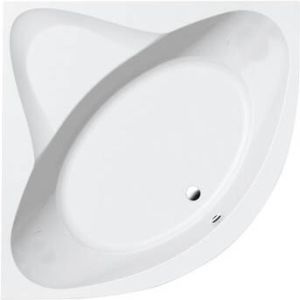 Aqualine Dyje hoekbad 150x150cm wit