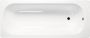 Aqualine geëmailleerd stalen bad 120x70cm wit - Thumbnail 1