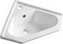 Aqualine Keramische hoekwastafel voor badkamermeubel 41x19x41cm - Thumbnail 1