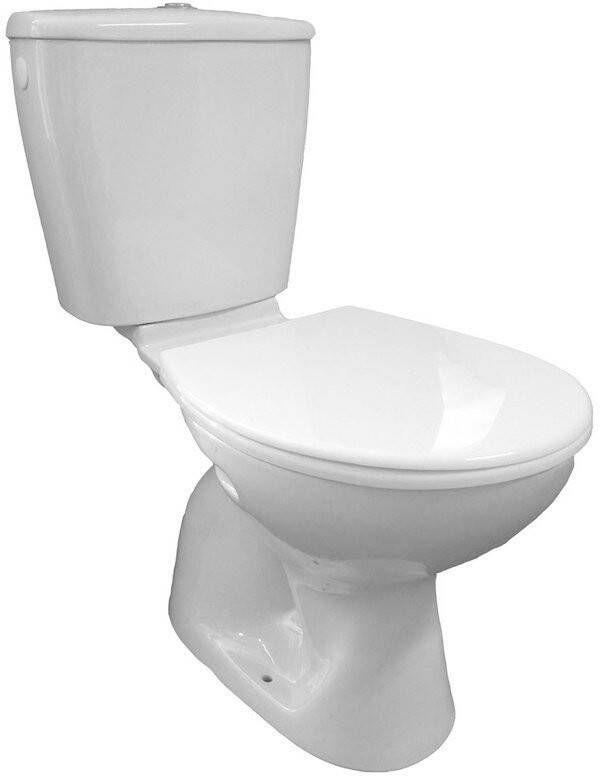 Aqualine Miguel Compacte toilet incl.stortbakuitrusting (S-sifon FS1PKW39)