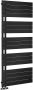 Aqualine Mili radiator mat zwart 60x151cm 775W - Thumbnail 2