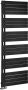 Aqualine Mili radiator mat zwart 60x180cm 927W - Thumbnail 2