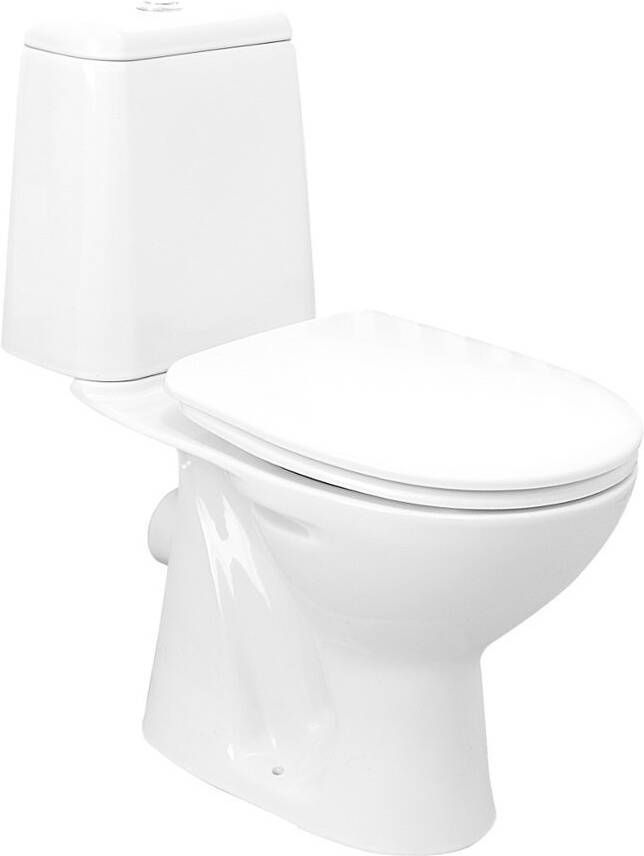 Aqualine Riga WC-combi PK incl. Spoelmechanisme