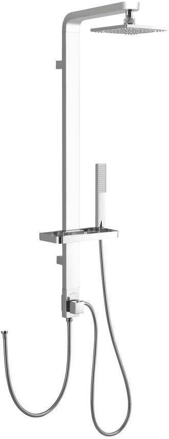 Sapho Regendouche Opbouwset Siga Chroom (excl. douchekraan)