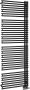 Aqualine Tubini handdoek radiator 60x178 antraciet - Thumbnail 1