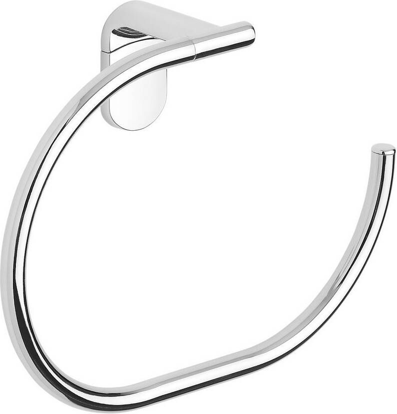Sapho Handdoekhouder Zero Ovaal 20x14.5 cm Chroom