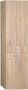 Aqualine Zoja Keramia Fresh kolomkast met wasmand 50x184cm oak platin - Thumbnail 1