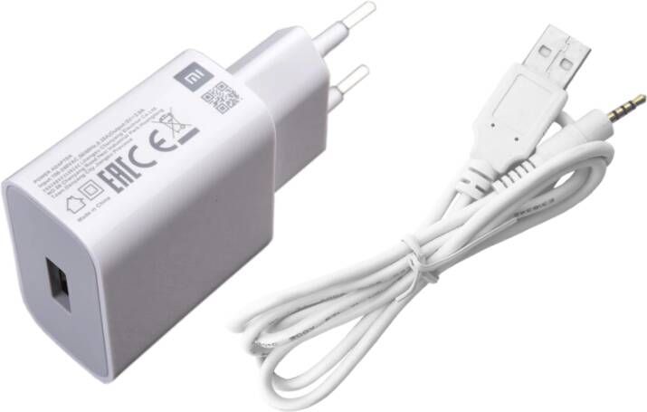 Aquasound Wipod set usb-kabel 230v adapter (set) wit wmc-usb-set