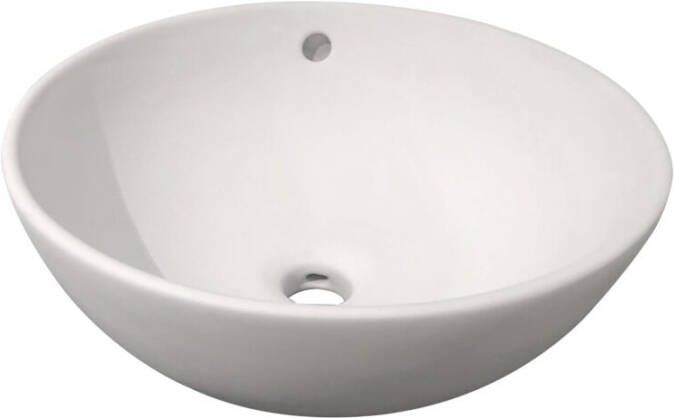 Best Design Ancona opbouw waskom mat wit Ø38cm H16cm 4006760