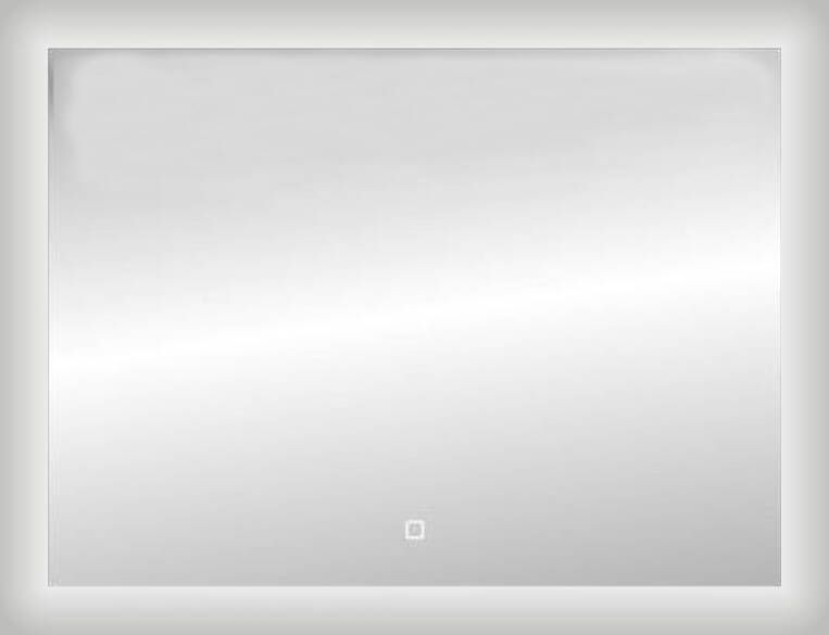 Best Design Angola badkamerspiegel rechthoek met led verlichting 100x80 cm