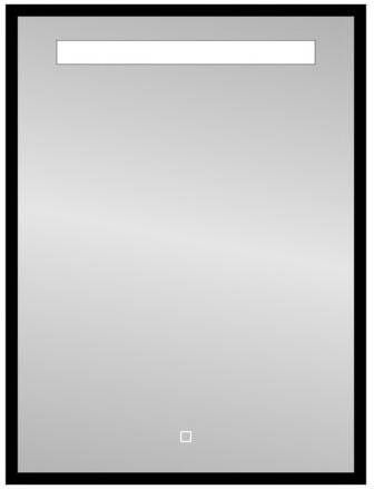 Douche Concurrent Badkamerspiegel Black Miracle 60x80cm Geintegreerde LED Verlichting Touch Lichtschakelaar