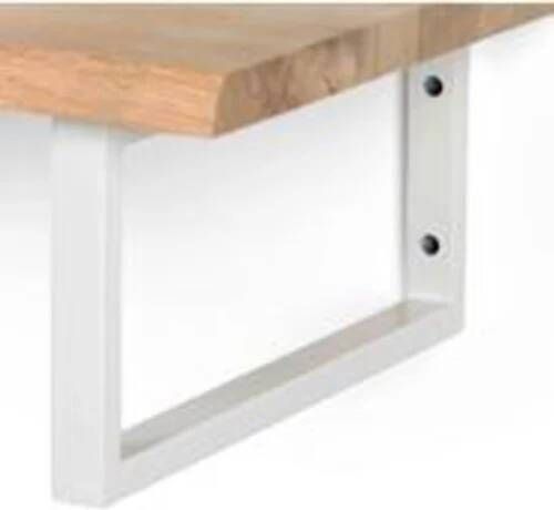 BLUE LABEL 2 beugel voor Hylde wastafelblad diepte x hoogte 43 x 20 cm wit