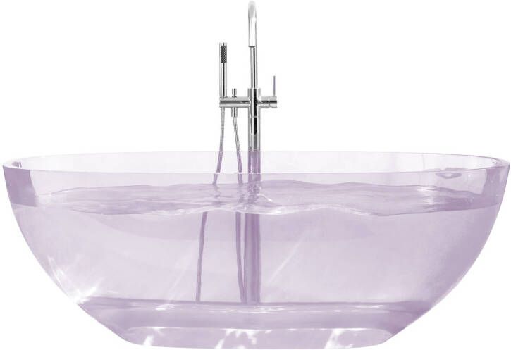 Douche Concurrent Ligbad Vrijstaand Best Design Exclusive Ovaal 170x78x56cm Hoogwaardig Transparant Clear