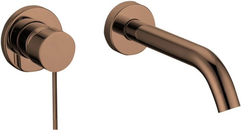Best Design Exclusive Nancy Decorata inbouw wandmengkraan uitloop=20cm sunny bronze 4013420