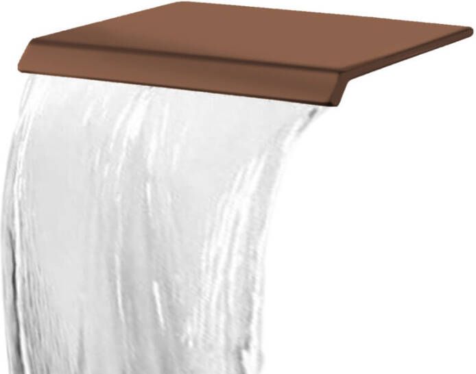 Best Design Dule Dijon waterval muuruitloop tbv.douche en bad Sunny Bronze 4015320