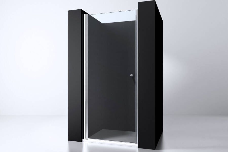 Douchedeur Erico Nisdeur Draaideur 70x200cm Antikalk Helder Glas Chroom Profiel 6mm Veiligheidsglas Easy Clean