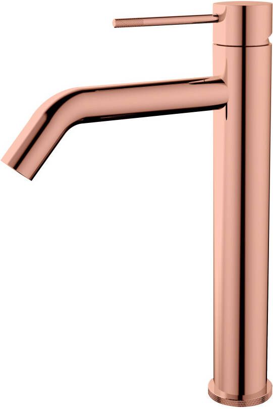 Best Design Best-Design "Lyon-Nerola" Hoge-Wastafelmengkraan Rose&apos;-Mat-Goud