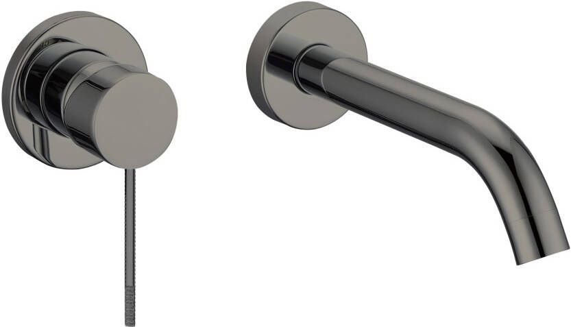 Best Design Exclusive Moya Decorata inbouw wandmengkraan uitloop=20cm Gunmetal 4010580 - Foto 2