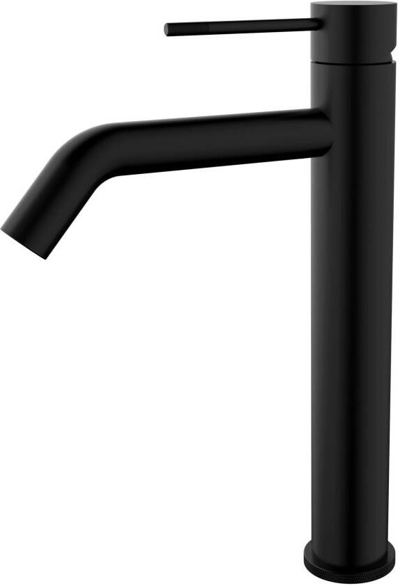 Best Design Best-Design "Nero-Nerola" Hoge-Wastafelmengkraan Mat-Zwart