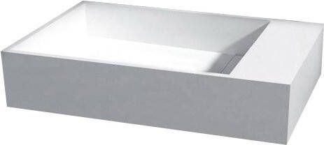 Best Design Fontein Arty Just Solid 36x18x10 cm Mat Wit (kraangat optioneel)