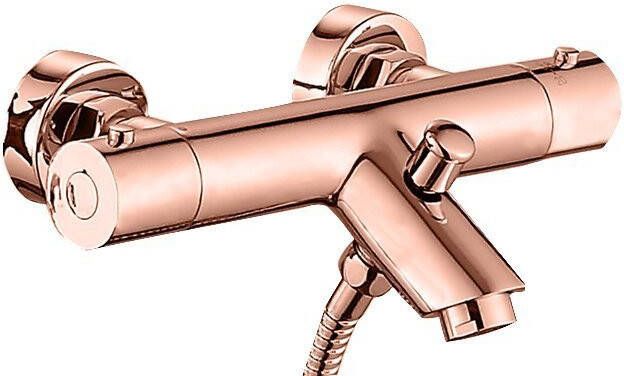 Best Design Opbouw Badkraan Lyon Thermostaat 1 2 inch Mat Rosé Goud