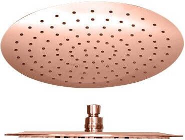 Best design Lyon regendouche rond 30 cm rosé mat goud