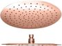 Best Design Best-Design Lyon regendouche rond 300mm rosé-mat-goud 4008120 - Thumbnail 2