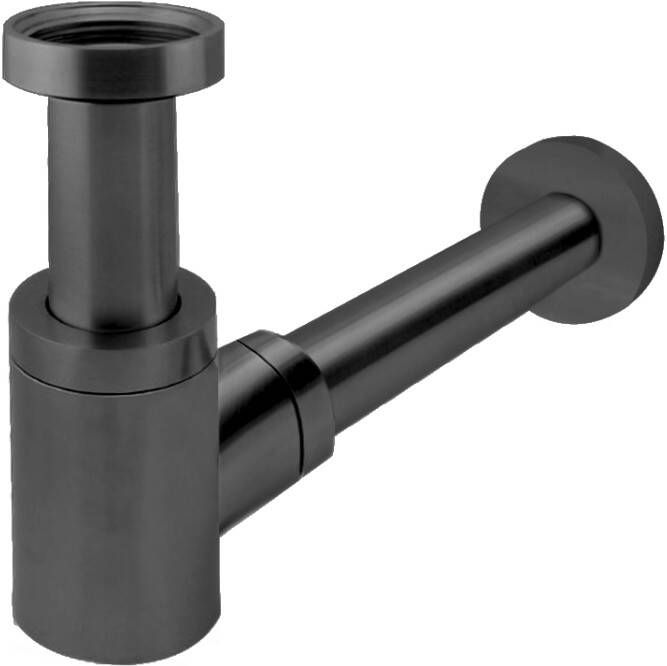 Douche Concurrent Wastafel Mini Sifon Moya 5 4 Glans Gunmetal
