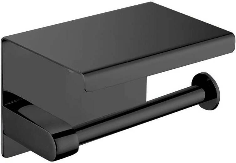 Best Design Moya Phone toiletrolhouder excl telefoon Gunmetal 4012560