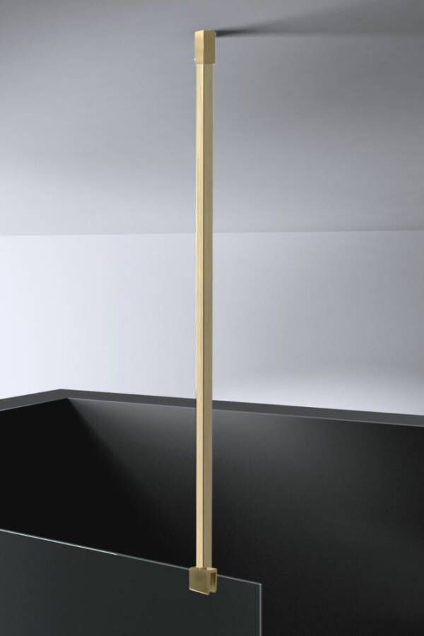 Best Design Nancy Dalis Plafond Stabilisatiestang 100cm voor 8mm glasdikte mat goud 4013990