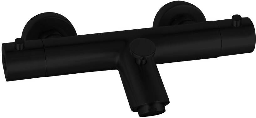 Best Design Bad thermostaatkraan Nero Inbouw 1 2 inch RVS Zwart - Foto 2