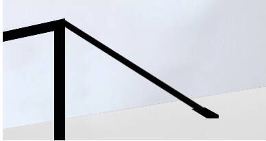 Best Design Best-Design "Noire" Muur Stabilisatie Stang 1200 mm - Foto 2