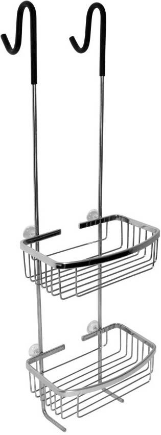 Best Design Rome Etagere 80.4x24.2x16cm voor ophangen chroom 3814160 - Foto 2