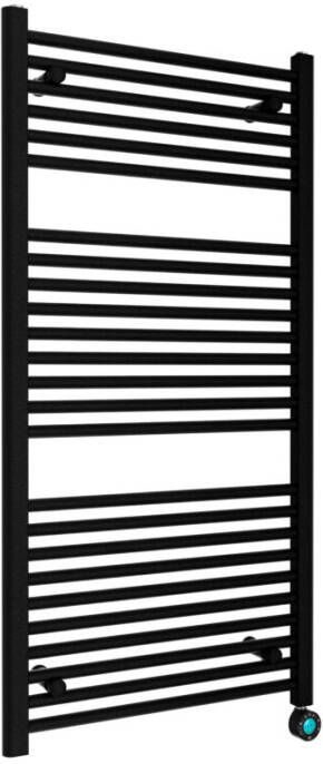 Best Design Elektrische Badkamerradiator Best-Design 1200x600 mm Mat Zwart - Foto 1