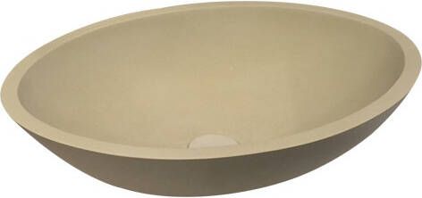 Best Design New Stone waskom 52x38cm met klikwaste Solid Surface sandstone 3840280