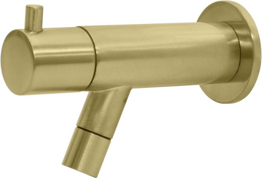 Best Design Inbouw Toiletkraan Spador Nancy 1-hendel 11.9 cm Mat Goud