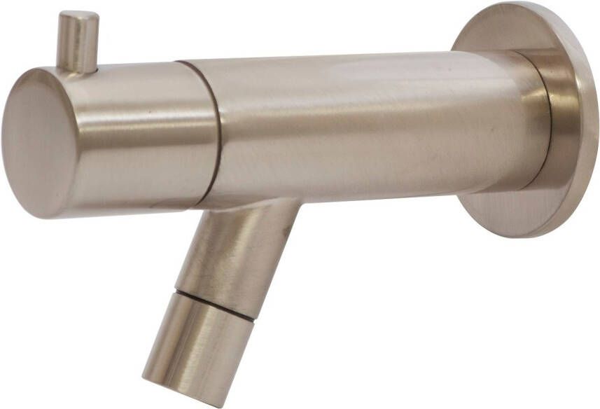 Best Design Spador-Ore fonteinkraan inbouw met keramisch binnenwerk RVS 3896142