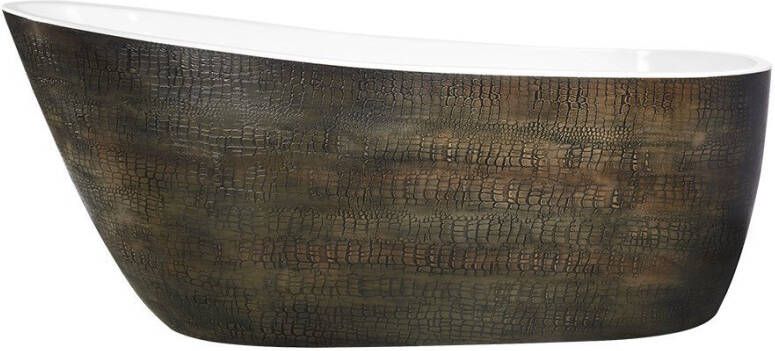 Best Design Color Croco First vrijstaand bad 180x80x73cm Bruin
