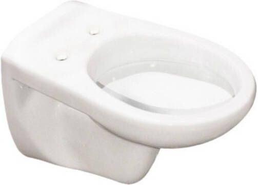 Douche Concurrent Toiletpot Hangend Compact 49x34 9x36 5cm Wandcloset Keramiek Diepspoel Nano Coating Glans Wit