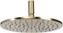 Blue Label Brondby hoofddouche 25cm geborsteld goud PVD - Thumbnail 2