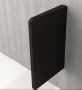 Saniclear Modern Iron douchecabine 120x80 met 80cm deur verouderd ijzer gunmetal - Thumbnail 1