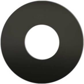 FortiFura Calvi luxe overloopring 3cm geschikt voor wastafels zwart 5 S 148