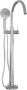 Brauer Badkraan Vrijstaand Chrome Carving Set 02 Mengkraan Rond Glans Chroom 1 Greeps met Handdouche 3 Standen - Thumbnail 3