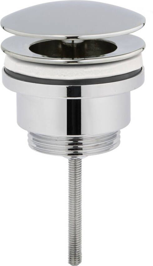 BRAUER Chrome Edition Wastafelplug always open chroom 5-CE-159 - Foto 2