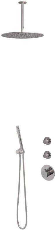 Brauer Chrome Edition doucheset met staafhanddouche 30 chroom