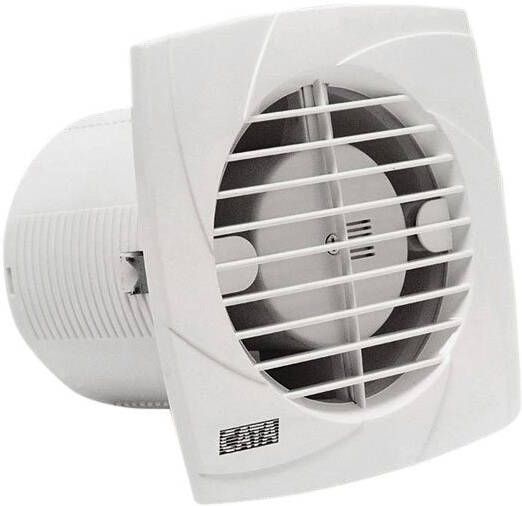 Cata B-12 Plus T Afzuigventilator axiaal met timer 20W buizen 120mm wit