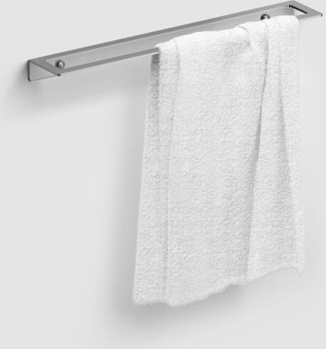 Clou Fold handdoekrek 45 cm rvs geborsteld